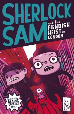 sherlock sam and the fiendish heist in london book cover image