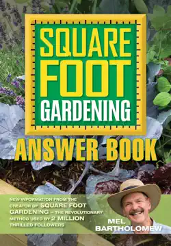 square foot gardening answer book book cover image