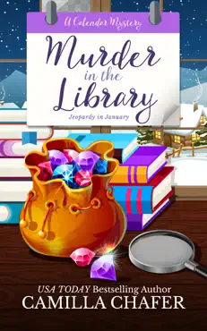 murder in the library book cover image