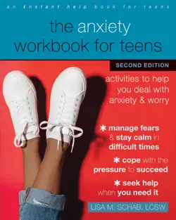the anxiety workbook for teens book cover image