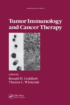 tumor immunology and cancer therapy book cover image