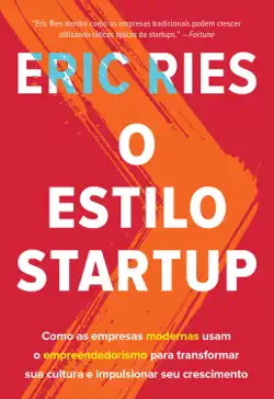 o estilo startup book cover image