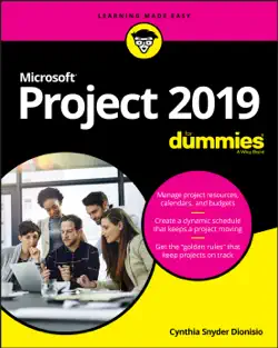 microsoft project 2019 for dummies book cover image