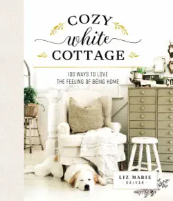 cozy white cottage book cover image