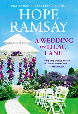 a wedding on lilac lane book cover image