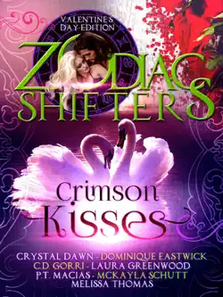 crimson kisses: a zodiac shifters paranormal romance anthology book cover image