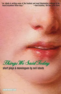 things we said today book cover image