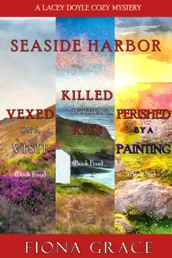 a lacey doyle cozy mystery bundle: vexed on a visit (#4), killed with a kiss (#5), and perished by a painting (#6) book cover image