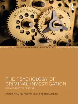 the psychology of criminal investigation imagen de la portada del libro