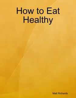 how to eat healthy book cover image