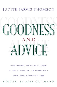 goodness and advice book cover image