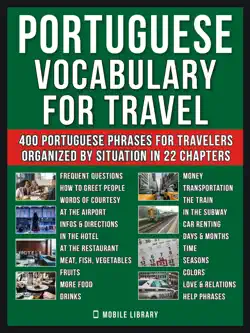 portuguese vocabulary for travel book cover image