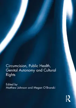 circumcision, public health, genital autonomy and cultural rights book cover image