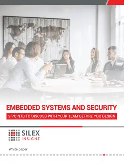 embedded systems and security - 9 points to discuss with your team before you design book cover image