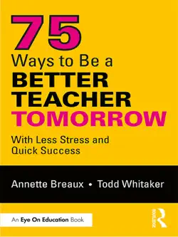 75 ways to be a better teacher tomorrow book cover image