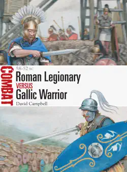 roman legionary vs gallic warrior book cover image