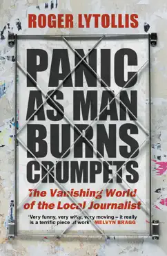 panic as man burns crumpets book cover image