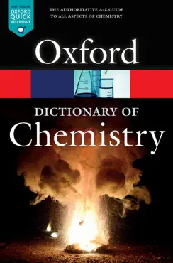 a dictionary of chemistry book cover image