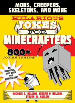 hilarious jokes for minecrafters book cover image