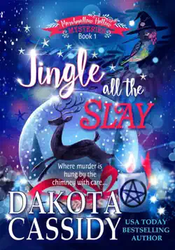 jingle all the slay: a witchy christmas cozy mystery book cover image