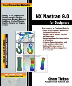 nx nastran 9.0 for designers imagen de la portada del libro
