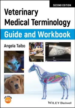 veterinary medical terminology guide and workbook book cover image