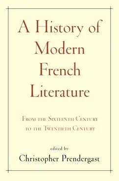 a history of modern french literature book cover image