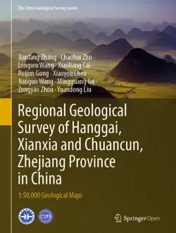 regional geological survey of hanggai, xianxia and chuancun, zhejiang province in china book cover image