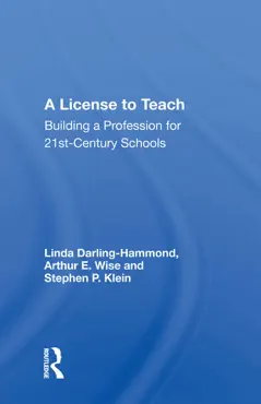 a license to teach book cover image