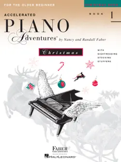 accelerated piano adventures for the older beginner christmas book 1 book cover image