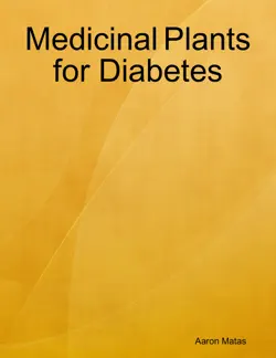medicinal plants for diabetes book cover image
