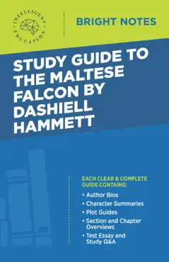 study guide to the maltese falcon by dashiell hammett imagen de la portada del libro