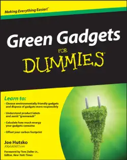 green gadgets for dummies book cover image