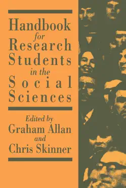 handbook for research students in the social sciences book cover image