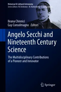 angelo secchi and nineteenth century science book cover image