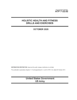 army techniques publication atp 7-22.02 holistic health and fitness drills and exercises october 2020 book cover image