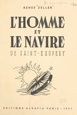 l'homme et le navire d'antoine de saint-exupéry imagen de la portada del libro