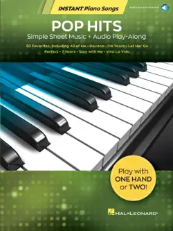 pop hits - instant piano songs book cover image