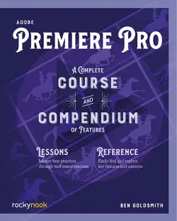 adobe premiere pro book cover image