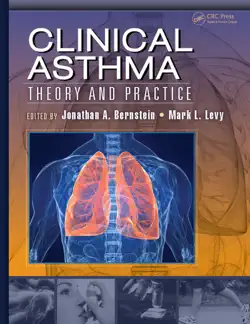clinical asthma book cover image