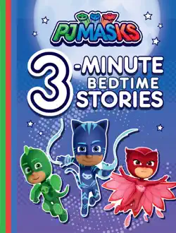 pj masks 3-minute bedtime stories book cover image
