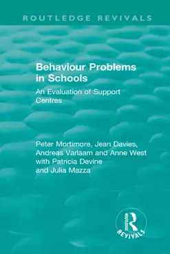 behaviour problems in schools imagen de la portada del libro
