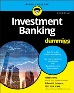investment banking for dummies book cover image