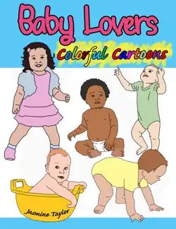 baby lovers colorful cartoons book cover image
