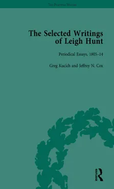 the selected writings of leigh hunt vol 1 imagen de la portada del libro