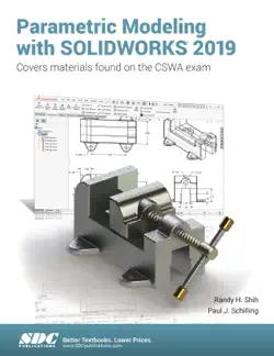 parametric modeling with solidworks 2019 book cover image