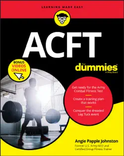 acft army combat fitness test for dummies book cover image