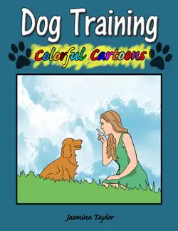 dog training colorful cartoons book cover image