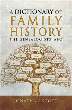 a dictionary of family history book cover image