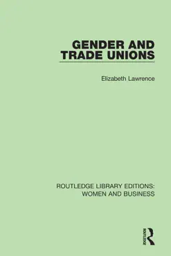 gender and trade unions imagen de la portada del libro